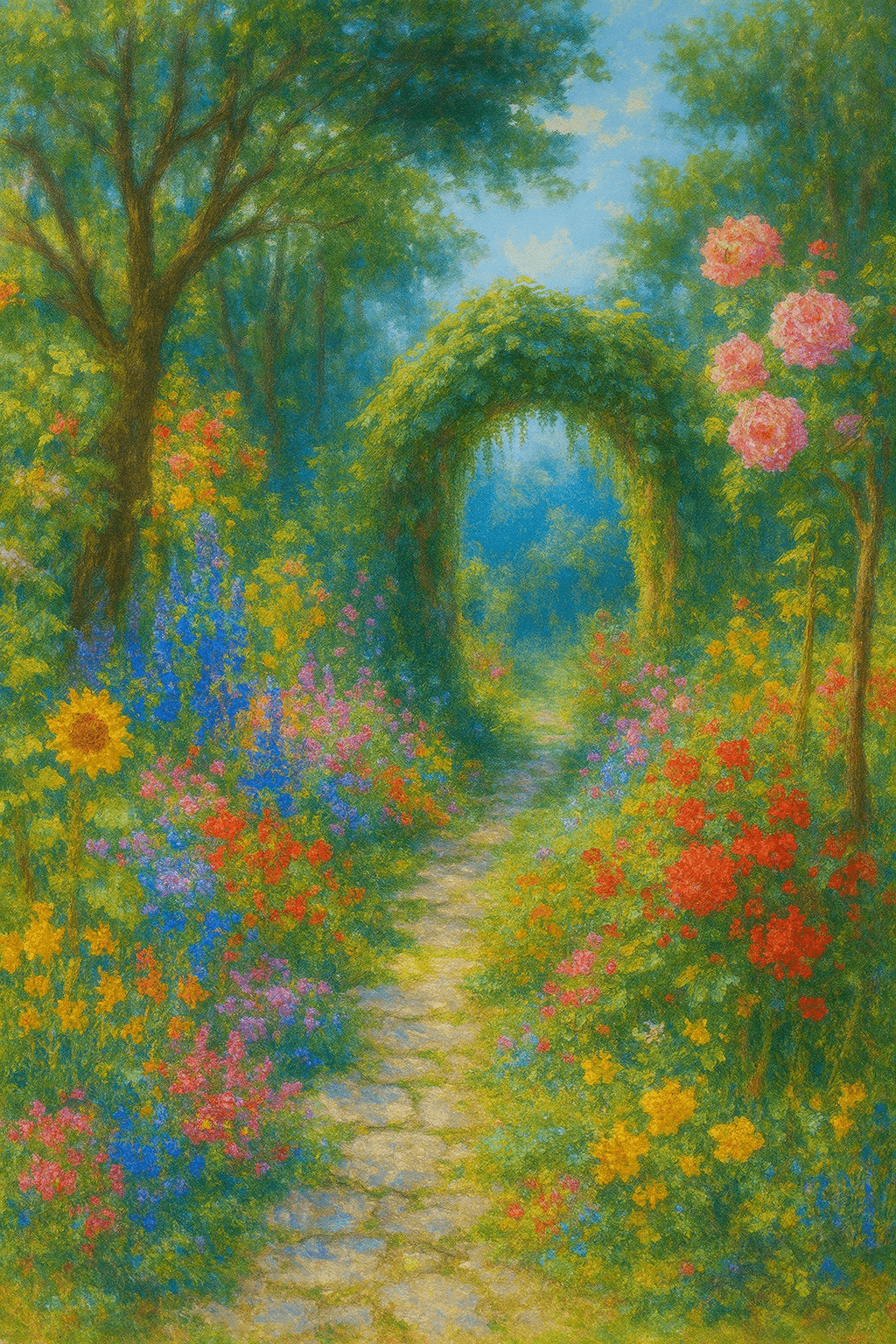 Secret Garden in Light